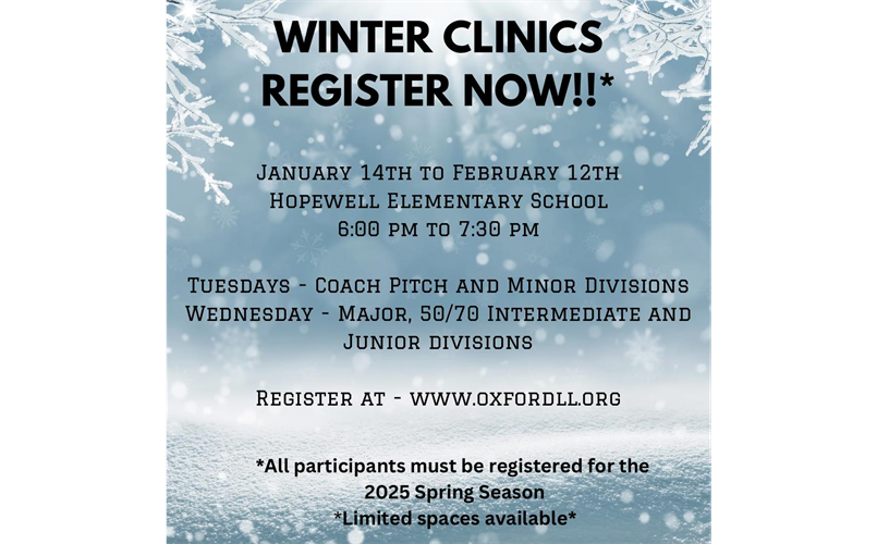 Winter Clinics